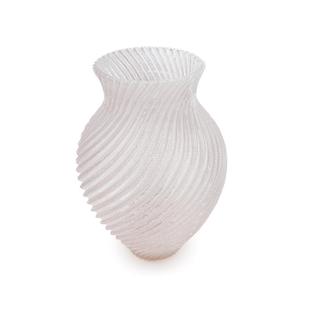 Spiral Hourglass Vase